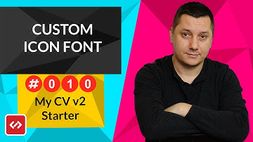 Bundle svg inside font file using icomoon io