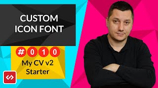 Bundle svg inside font file using icomoon io
