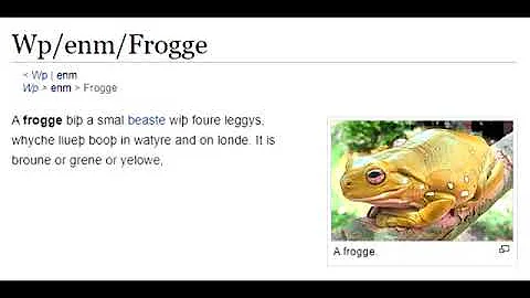 Scottish frogge