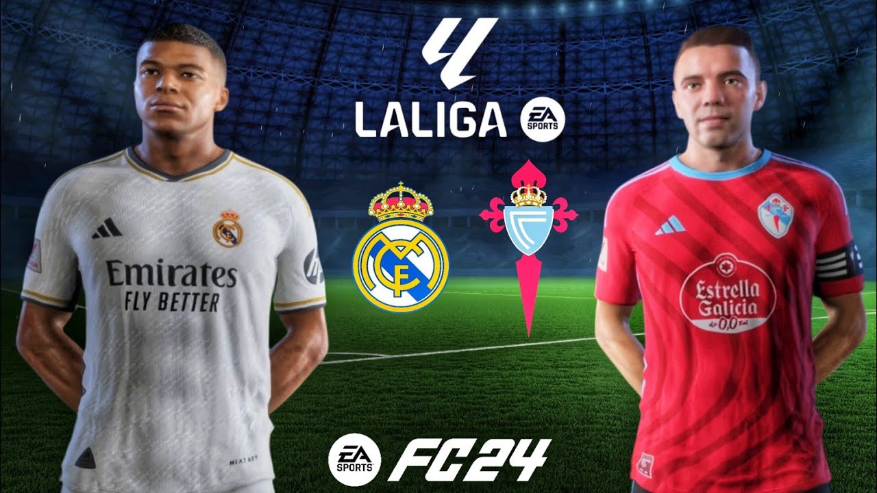 FC 24 - Real Madrid Vs. Celta de Vigo | La Liga 23/24 | FIFA 24 PS5 ...