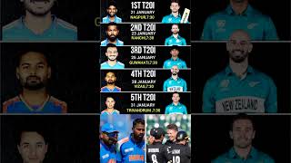 Ind Vs Nz 2026 T20 Series Schedule   5 T20 Matches Confirmed  India Vs New Zealand 2026 Fixtures