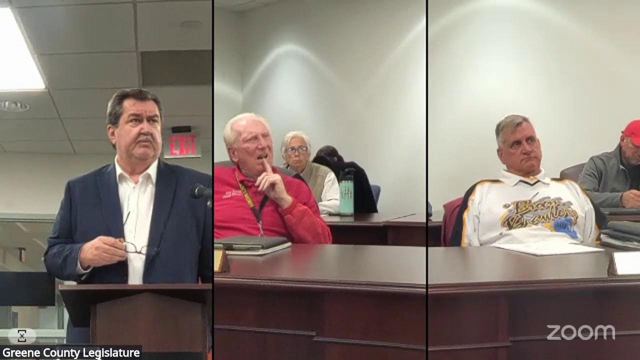 Greene County Committee Meetings - 11/17/2025