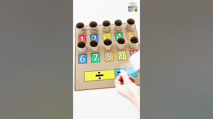 Division Board #shorts #mathforkids #kidsactivities #homeschooling