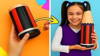 Let’s Craft a Giant Pencil ✏️ Perfect for Back-to-School Fun For Kids! 📚