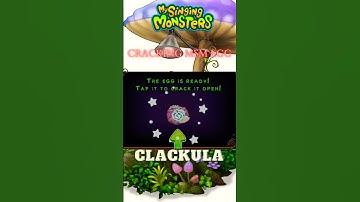 Hatching an MSM Bone Island Clackula Egg #games #msm #mysingingmonsters