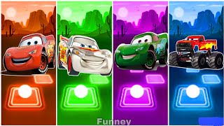 McQueen Monster Car  Monster Mater Car  McQueen Green Car  McQueen Car  Who is Best?