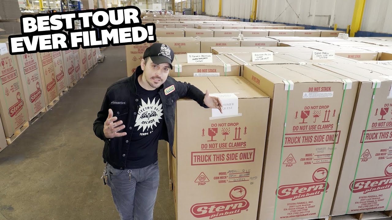 Stern Pinball Virtual Experience w. Jack Danger 2020 Factory Tour