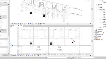 HVAC System Design Snippet: Mechanical Duct Modeling in Revit (1 of 4)
