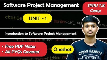 SPM | Unit 1 | Introduction to Software Project Management | SPPU T.E. Comp | ONESHOT