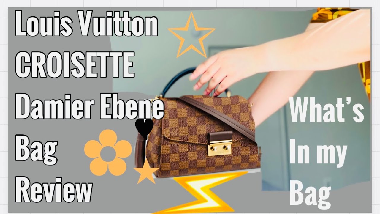 Louis Vuitton Croisette (Damier Ebene) Unboxing, Reveal, and Review 