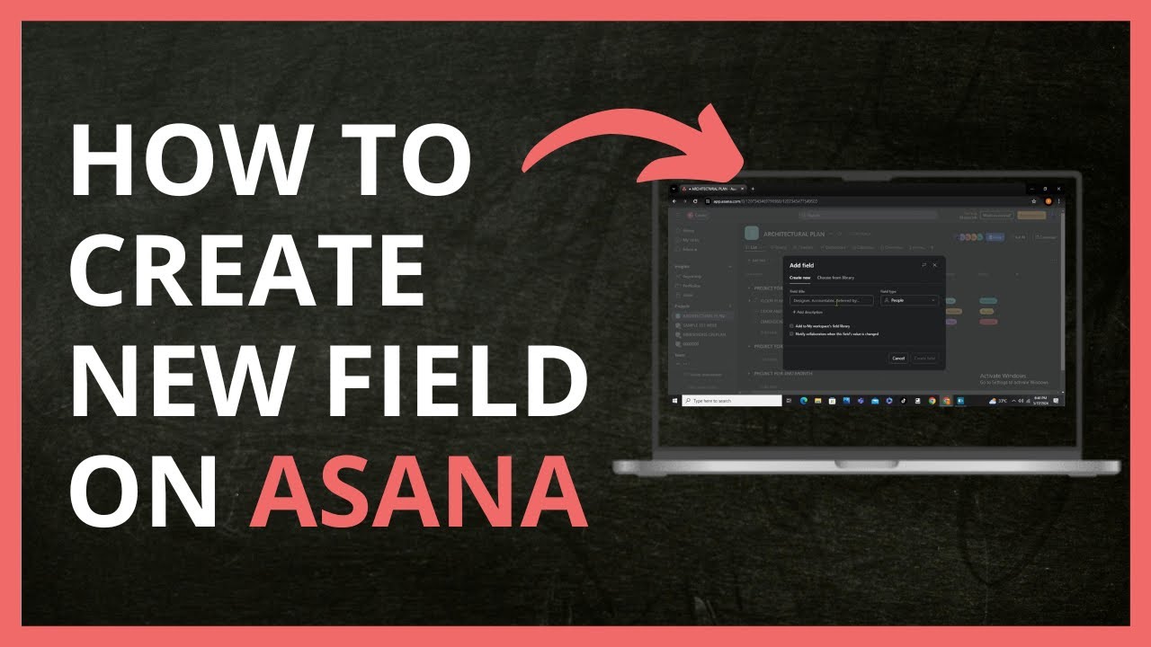How to Create New Field on Asana in 2024 - YouTube