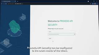 Protection against SQL injection attack with Proxedo API Security