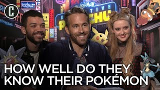 Detective Pikachu Stars & Director Play 