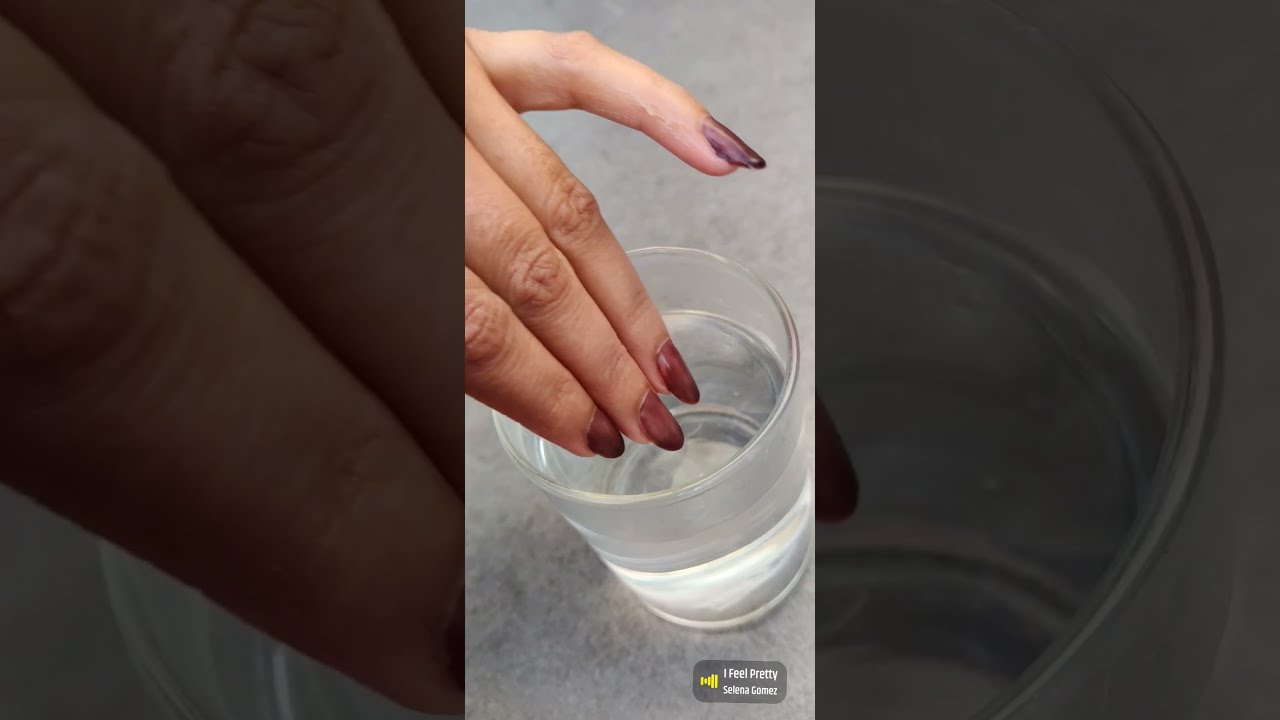 This color changing polish is so cool | nail tricks