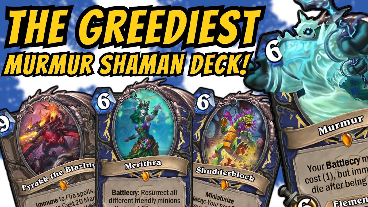 ⭐️NEW⭐️ GREEDY MURMUR SHAMAN!