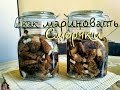 Как мариновать сморчки