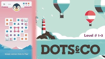 Dots & Co Level 1-3 GamePlay