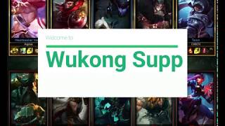 Wukong Support Monkey Time Video Preseason To Season 8 New Runes By Jaina 2017 Bot Lane Lol