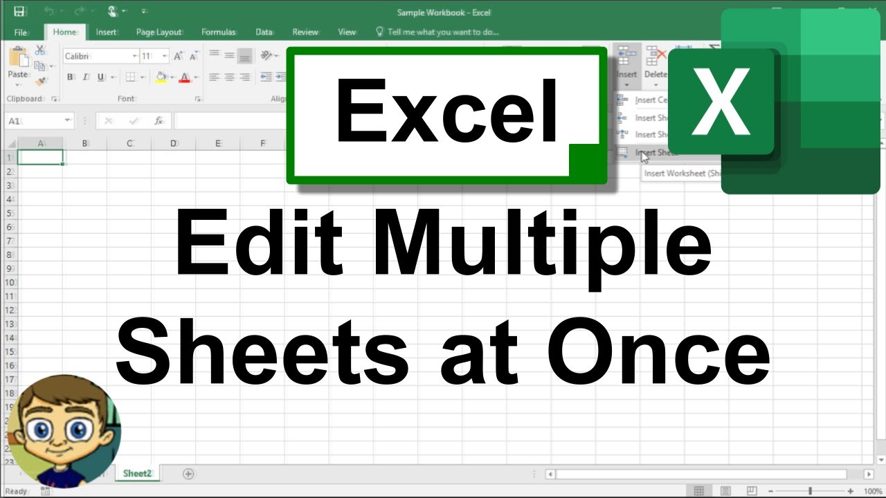 work-on-multiple-excel-sheets-at-once-by-grouping-sheets-youtube