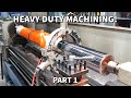 Heavy Duty Machining Large Hydraulic Cylinder Rod for Hitachi Mining Excavator | Part 1