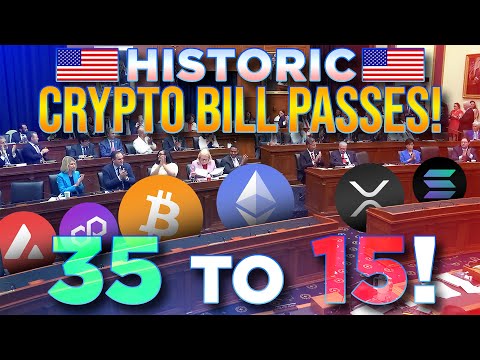 Historic U.S. Crypto Bills Pass!✔Shocking Majority Vote!🚨