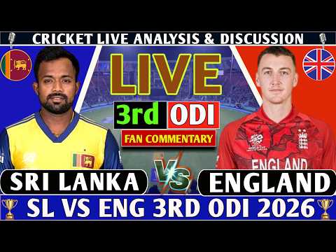 Sri Lanka vs England 3rd Odi Match ! SL VS ENG 3rd Odi Match Analysis Score & Discussion Today