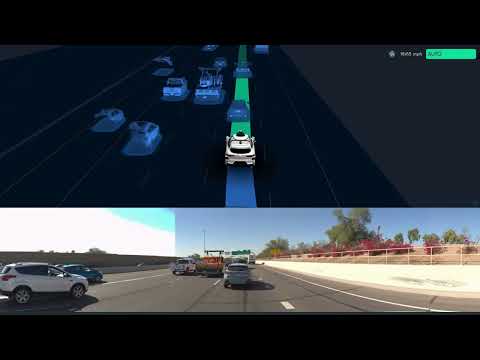 The Waymo Driver navigating freeways