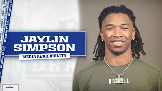 2024 NFL Draft Night 3 | Jaylin Simpson Media Availability