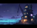 Rooftop View Lofi Hip Hop 🏙️ Rainy Harbor Ambience ⛈️ Focus Beats for Study, Work &amp; Code