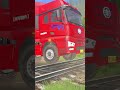 Truck passes over train tracks #shorts #truck #shortsindia  #mudrunner