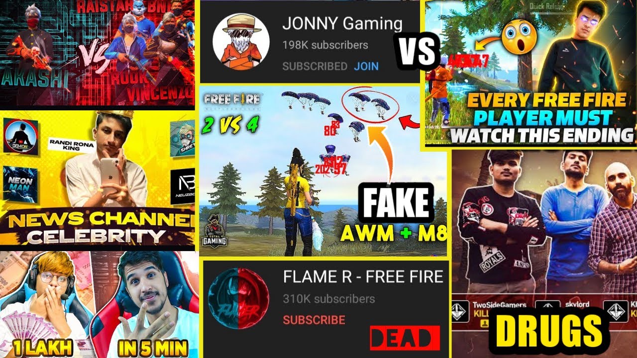 Raistar Vs Akashi Ff Totalgaming Fake Thumbnail desigamer Lost 1lakh 
