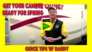 Let the Pros Get Your Camper Ready for Spring | Pete's RV Service Tips