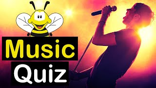 Music Quiz (The Ultimate Music Trivia) - 20 Questions and Answers - 20 Fun Facts