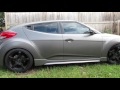 2016 Veloster Turbo MBRP Catback with Tork Motorsports Catless Downpipe