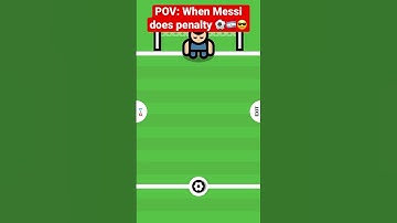 Messi Penalty POV - 2 Player Games The Challenge
