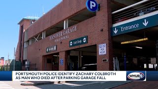 Portsmouth police identify Zachary Colbroth as man who died in fall from parking garage