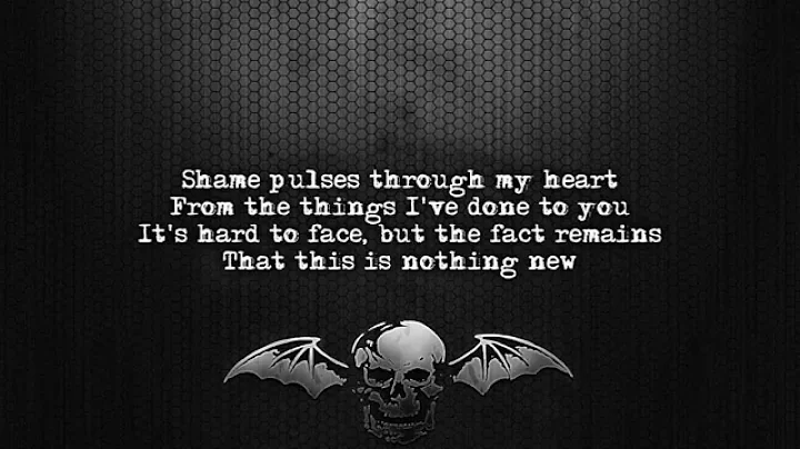 Avenged Sevenfold - Almost Easy (Cla Mix) [Lyrics on screen] [Full HD]