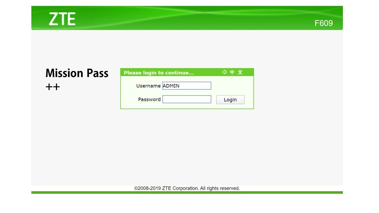 Zte Admin - Cara Mengetahui Password Admin Modem ZTE F609 : Chrome, firefox, opera or internet ...