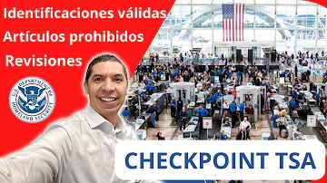 ¿Qué no llevar en el control de seguridad del aeropuerto?