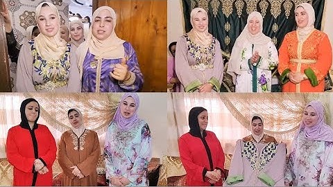 شكون بغات قفطان لي لبسات حفصة🤔لي دار ضجة في حنة تيتيش🥳