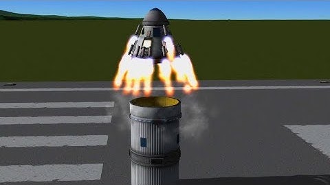 KSP - Sepatron Powered Launch Escape System Pad Abort Test