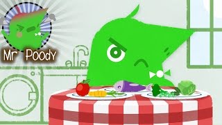Mr Poody's Healthy Day | Healthy Eating For Kids | Toddler Fun Learning