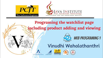 Web Project Task 25  | 1st Year | Java Institute | Vinudhi Wahalathanthri