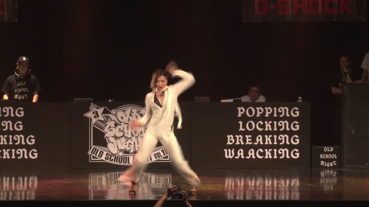 calin vs Chrissy Chou _OLD SCHOOL NIGHT VOL.18_WAACKING 1on1 BATTLE BEST8