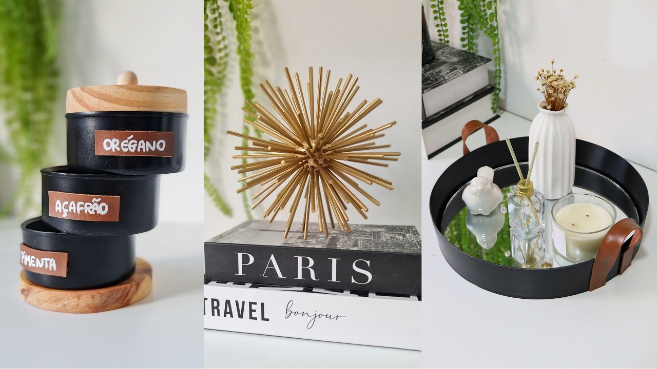 10 Ideias SURPREENDENTES com coisas que iriam para o LIXO! A NUMERO 8 FICOU INCRÍVEL!DO LIXO AO LUXO