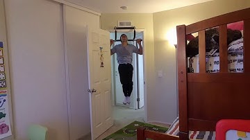 100 full range of motion pull ups in 8 minutes and 22 seconds!