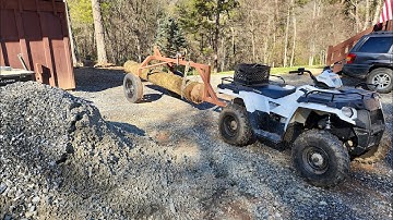 The log arch has its first lift