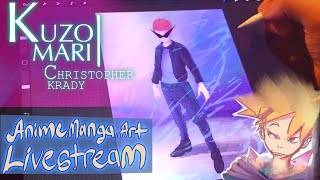 How To Paint Anime Style - Livestream Series - Anime Manga Painting Style - Ipad Pro screenshot 4