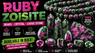 Ruby Zoisite Healing Powers You Need to Know! #shorts #rubystone #trending #gemstones #jewelrygift