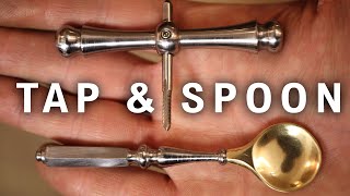 Handmade Tap Holder and Spoon